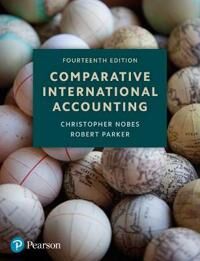 Comparative International Accounting Av Christopher Nobes, Robert Parker