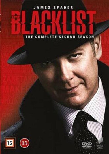 The Blacklist Sesong 2 DVD The Blacklist Sesong 2 DVD