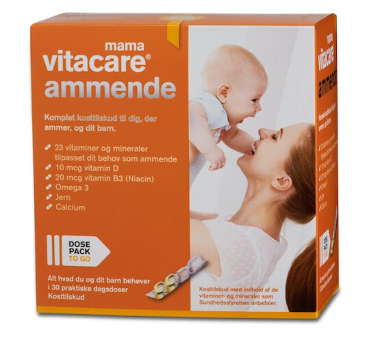 Mama VitaCare Ammende 30 stk Kosttilskud