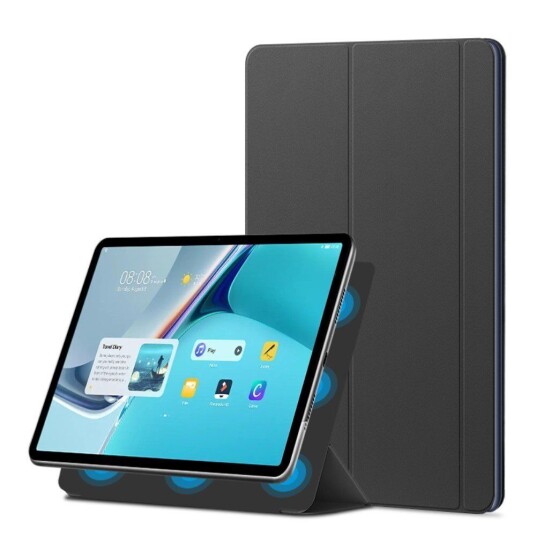 INCOVER Huawei MatePad 11 Magnetisk Tri-Fold Flip Deksel - Svart