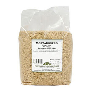 Natur Drogeriet Natur-Drogeriet Sennepsfrø Gule Hele Mostadosfrø 1 Kg