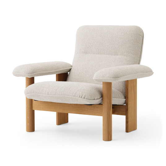 Audo Copenhagen Brasilia Lounge Chair Natural Oak / Moss 011