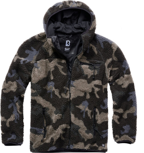 Brandit Teddyfleece Worker Jakke L Flerfarget
