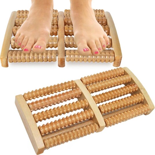 Generic Fotmassör / Fotmassage Massagerulle i trä Generic Fotmassör / Fotmassage Massagerulle i trä