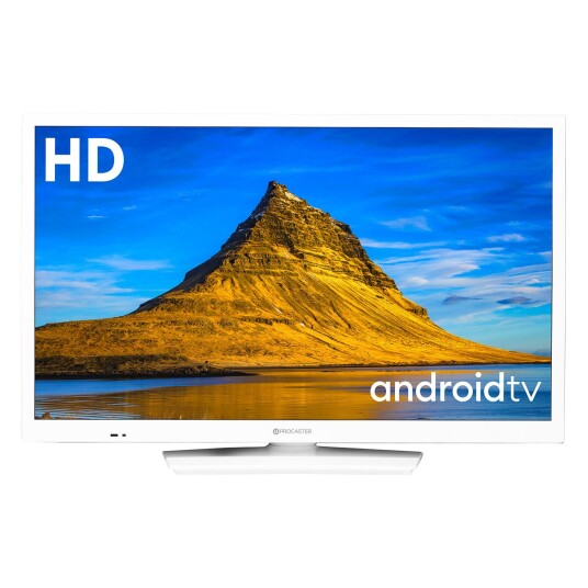 ProCaster LE-24A500WH 24" Smart LED-TV med Android og HDR10 ProCaster LE-24A500WH 24" Smart LED-TV med Android og HDR10