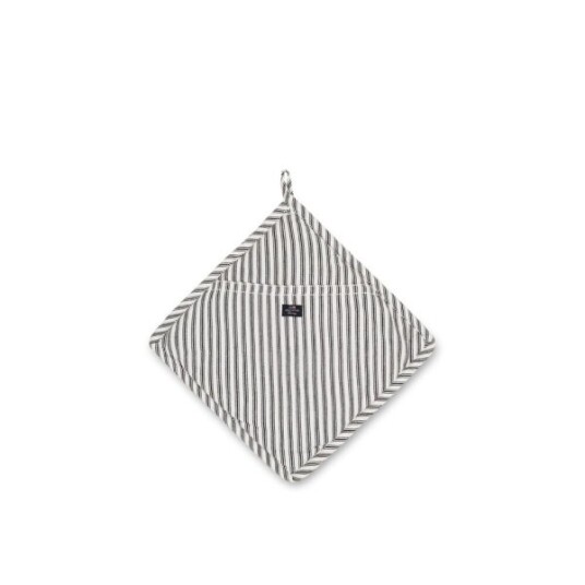Icons stripet grytevott black