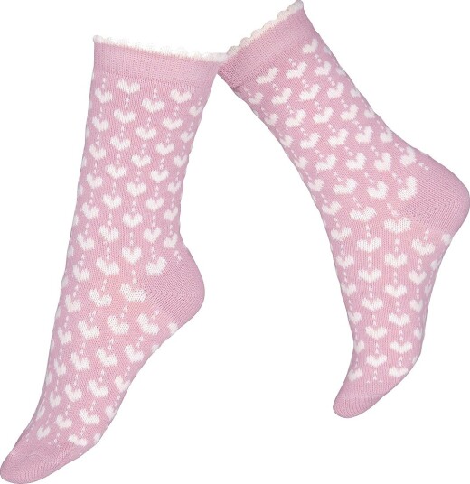Vogue Sokker Vogue Amara Wool Sock Rosa