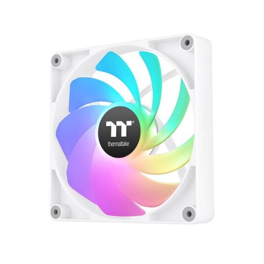 Thermaltake CT120 120mm ARGB Kabinettvifte 2-pakning Hvit Thermaltake CT120 120mm ARGB Kabinettvifte 2-pakning Hvit