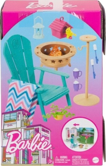 Barbie HJV33 Tilbehørssett Utendørseventyr
