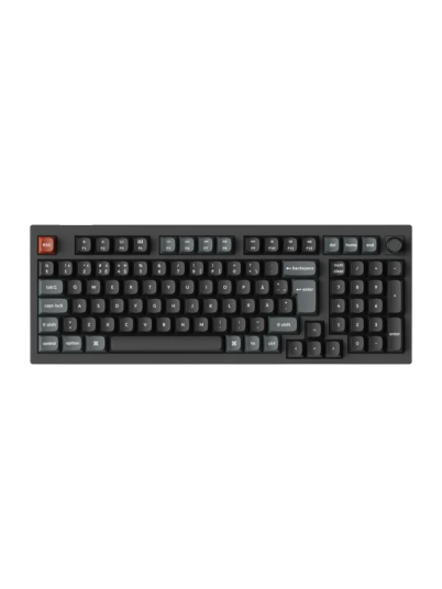 Keychron V5 Ultra Gamingtastatur Trådløst med POM Red Svart