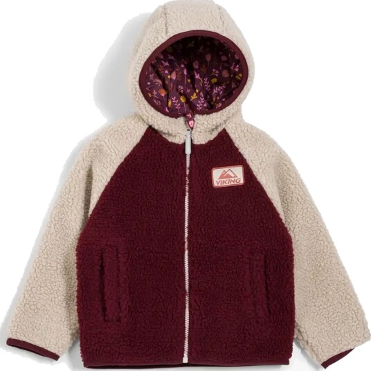 Viking Play Reversible Pile Jacket   PLUM   128