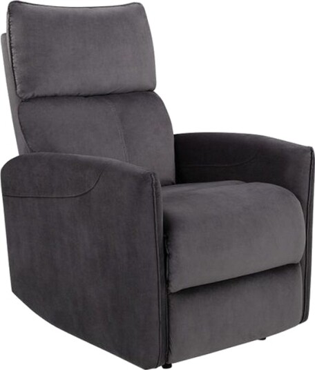 Recliner Pineto Antrasitt, Fløyel/Metall/Tre - Antrasitt, Fløyel/Metall/Tre Recliner Pineto Antrasitt, Fløyel/Metall/Tre - Antrasitt, Fløyel/Metall/Tre