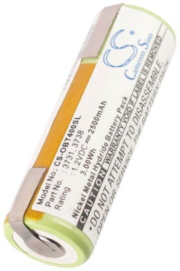 Oral B Batteri 2500 mAh 1.2 V passende til 9900 Toothbrush