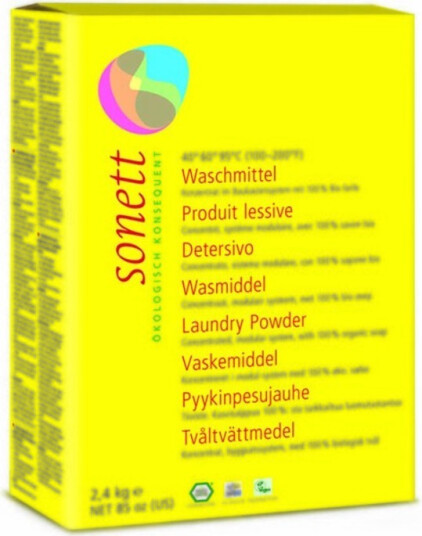 Sonett vaskepulver tøy 2,4 kg Sonett vaskepulver tøy 2,4 kg