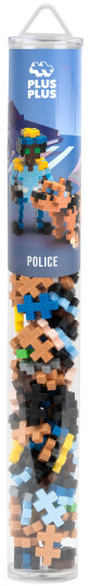 Plus-Plus Police / 100 pcs Tube 4296
