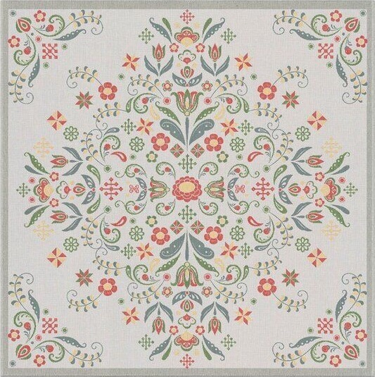 Ekelund Torplyckan 599 duk 145x145 cm
