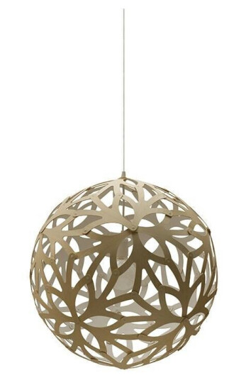 David Trubridge Floral Ø40 Hvit Taklampe