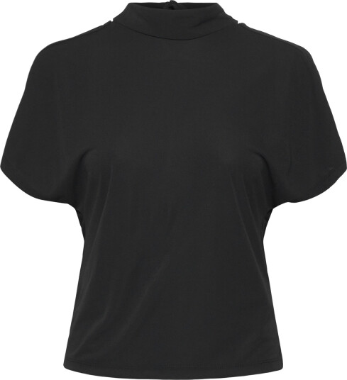 Gina Tricot Tie Top   Black   M