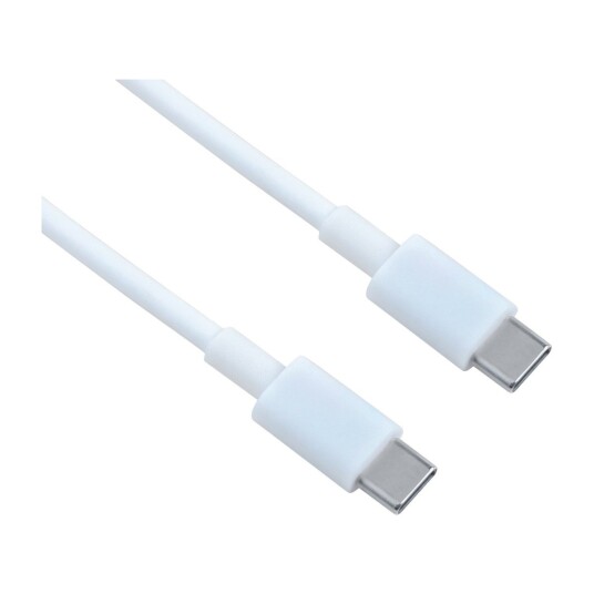 Eletra USB-C til USB-C kabel 0,5 m, hvit