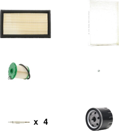 Servicepakke RIDEX 4682P7023