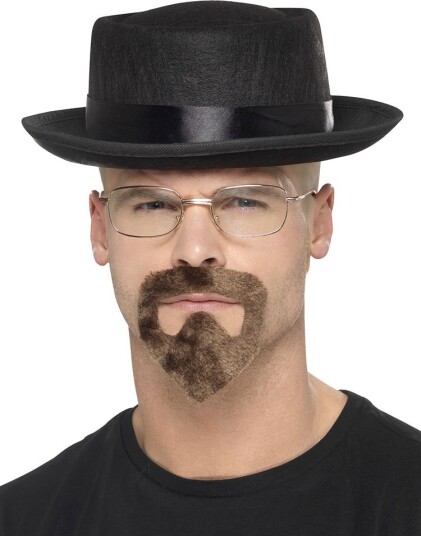 Smiffys Lisensiert Breaking Bad Heisenberg Kit 3 Deler