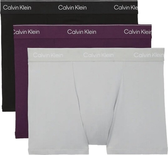 Calvin Klein Relaxed Fit Trunk 3Pk Black XS