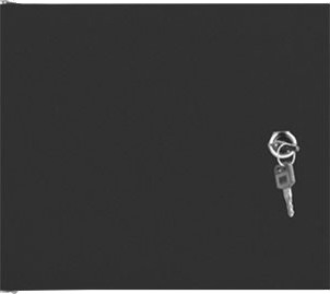 Lanberg Rack Skap Veggmonterbar Black Ral9004 4U 10" Lanberg Rack Skap Veggmonterbar Black Ral9004 4U 10"