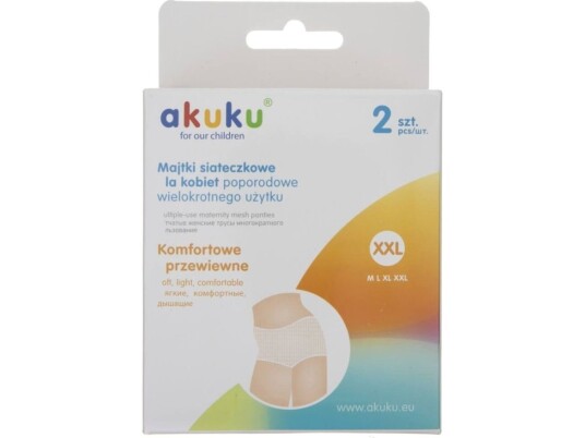 Akuku Mesh Truse For Kvinner Postpartum Xxl 2 Stk Akuku Mesh Truse For Kvinner Postpartum Xxl 2 Stk