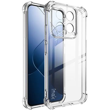 Xiaomi 14 Imak Drop-Proof TPU-deksel Gjennomsiktig