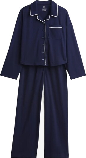 GAP Kids Recycled Pj Set From The Gap Collection   NAVY UNIFORM   116