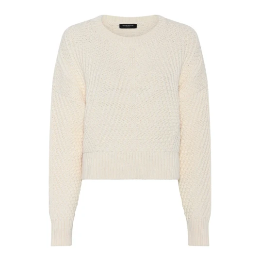 Bruuns Bazaar Dame Strikkevarer Beige M