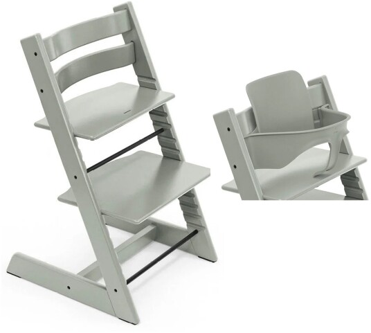 Stokke Tripp Trapp Matstol inkl Babysett Glacier Green Stokke Tripp Trapp Matstol inkl Babysett Glacier Green