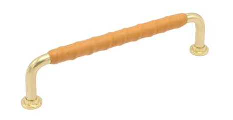 Håndtak Beslag Design 1353 Skinntrukket