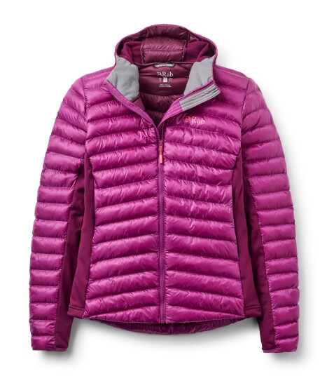 RAB Cirrus Flex 2.0 Hoody Dame Plum / Mulberry