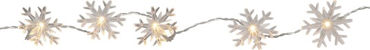 Star Trading Lysslynge Snøfnugg Transparent 729-47