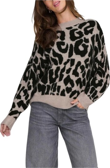 JDY Genser jdyElanor Leo L/S ON Beige