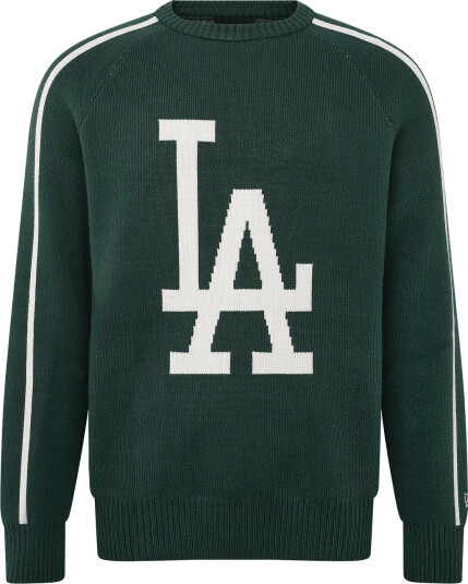 New Era Mlb Knit Sweater Losdod   Green   L