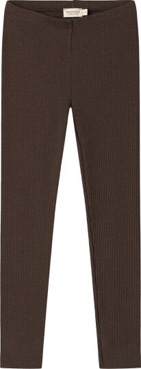 MarMar Leggings Bomull/Modal Rib Dark Steking MarMar 68 Leggings Brun 62