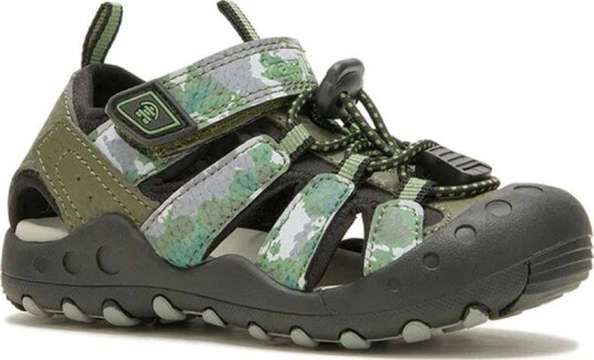 Kamik Kids' Crab Print Olive 24 Kamik Kids' Crab Print Olive 24