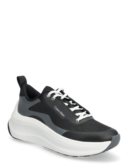 Calvin Klein Chunky Runner Laceup Mix Aop - Black - 37