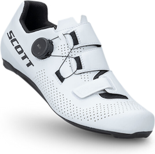 SCOTT Team Boa race sykkelsko hvit/svart dame