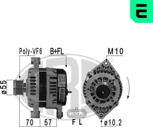 Dynamo ERA 210937A
