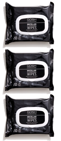 GOSH Donoderm Micellar Cleansing Wipes x 3 GOSH Donoderm Micellar Cleansing Wipes x 3
