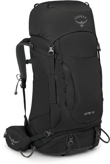 Osprey Kyte 58 Black Ryggsekk Dame M/L