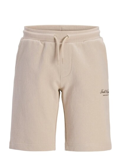 Jack & Jones Jpstgordon Archive Sweat Shorts Mid Jnr Beige 128 Jack & Jones Jpstgordon Archive Sweat Shorts Mid Jnr Beige 128