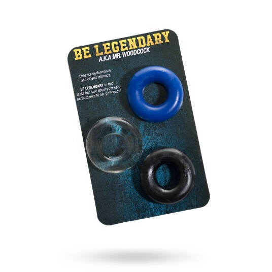 A.K.A MR WOODCOCK 3x C-RINGS A.K.A MR WOODCOCK 3x C-RINGS