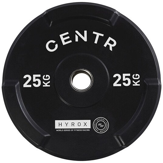 CENTR x HYROX Hyrox Competition Interlocking Bumper Plate, Vektplater Bumper