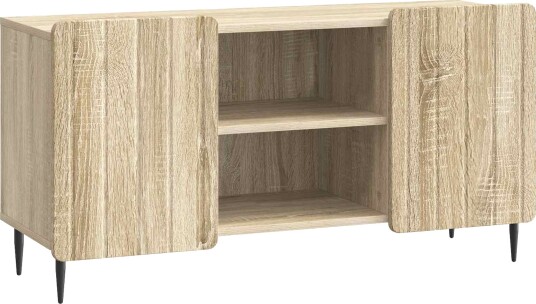 TV skap Sonoma eik 102 x 34,5 x 52 cm Konstruert tre