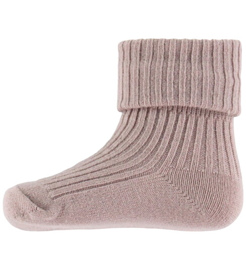 Wheat Sokker Ull Rib Ziggy Dry Rose Wheat 16/18 Sokker Lilla 16 18