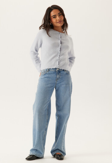 Pieces Pcrath Ls O neck Knit Cardigan
